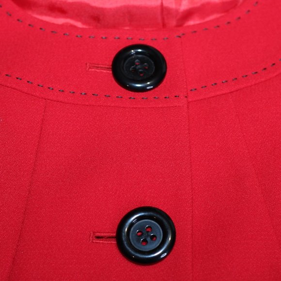 Liz Claiborne Red Blazer Suit Jacket - Picture 6 of 6